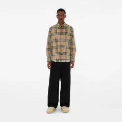 Classic Fit Check Cotton Shirt