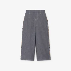 Cotton Chambray Trousers