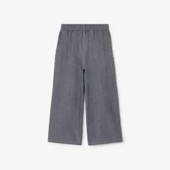 Cotton Chambray Trousers