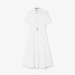 Cotton Poplin Shirt Dress