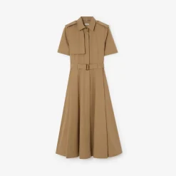 Cotton Poplin Shirt Dress