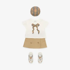 Cotton Trench Skirt