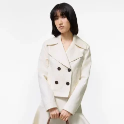 Cropped Cotton Jacket