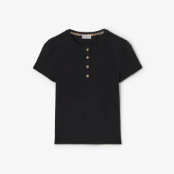 Cropped Cotton T-shirt