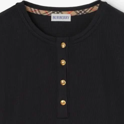 Cropped Cotton T-shirt