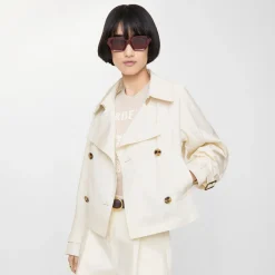 Cropped Lightweight Ladybrook Trench Jacket​