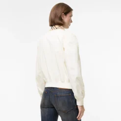 Cropped Tropical Gabardine Hayfield Harrington Jacket