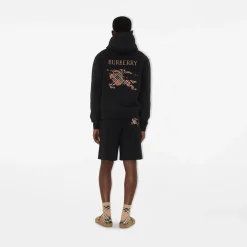 Cross Stitch Knight​ Cotton Hoodie