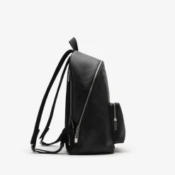 Embossed Check Backpack