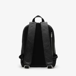 Embossed Check Backpack