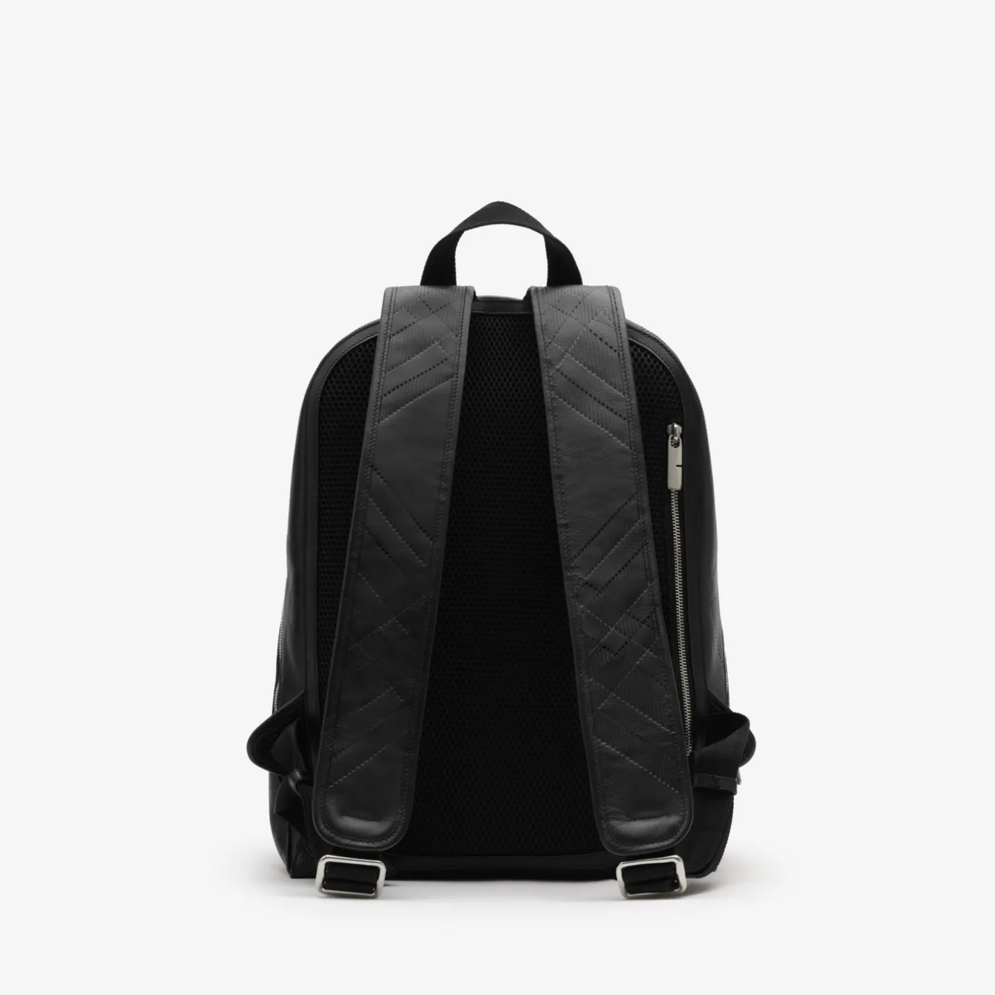 Embossed Check Backpack