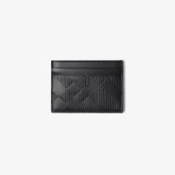 Embossed Check Card Case