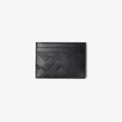 Embossed Check Card Case