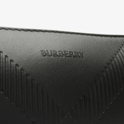 Embossed Check Crossbody Bag