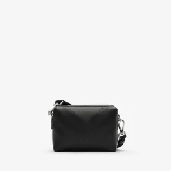 Embossed Check Crossbody Bag