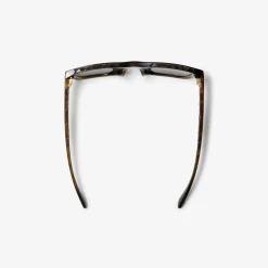 Embossed Check Square Sunglasses