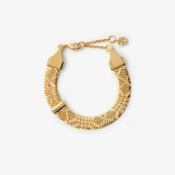 Engraved Check Bracelet