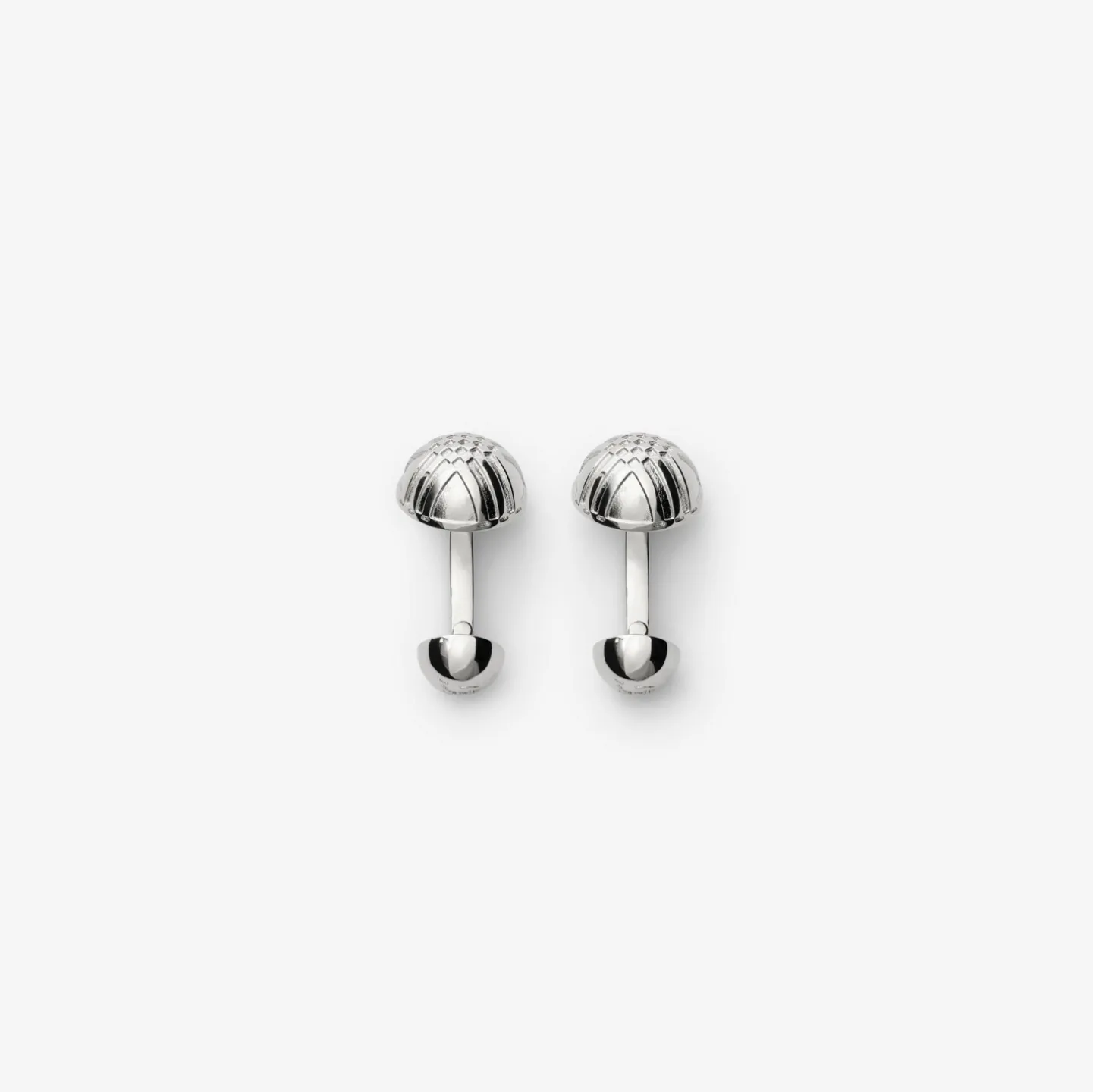 Engraved Check Cufflinks