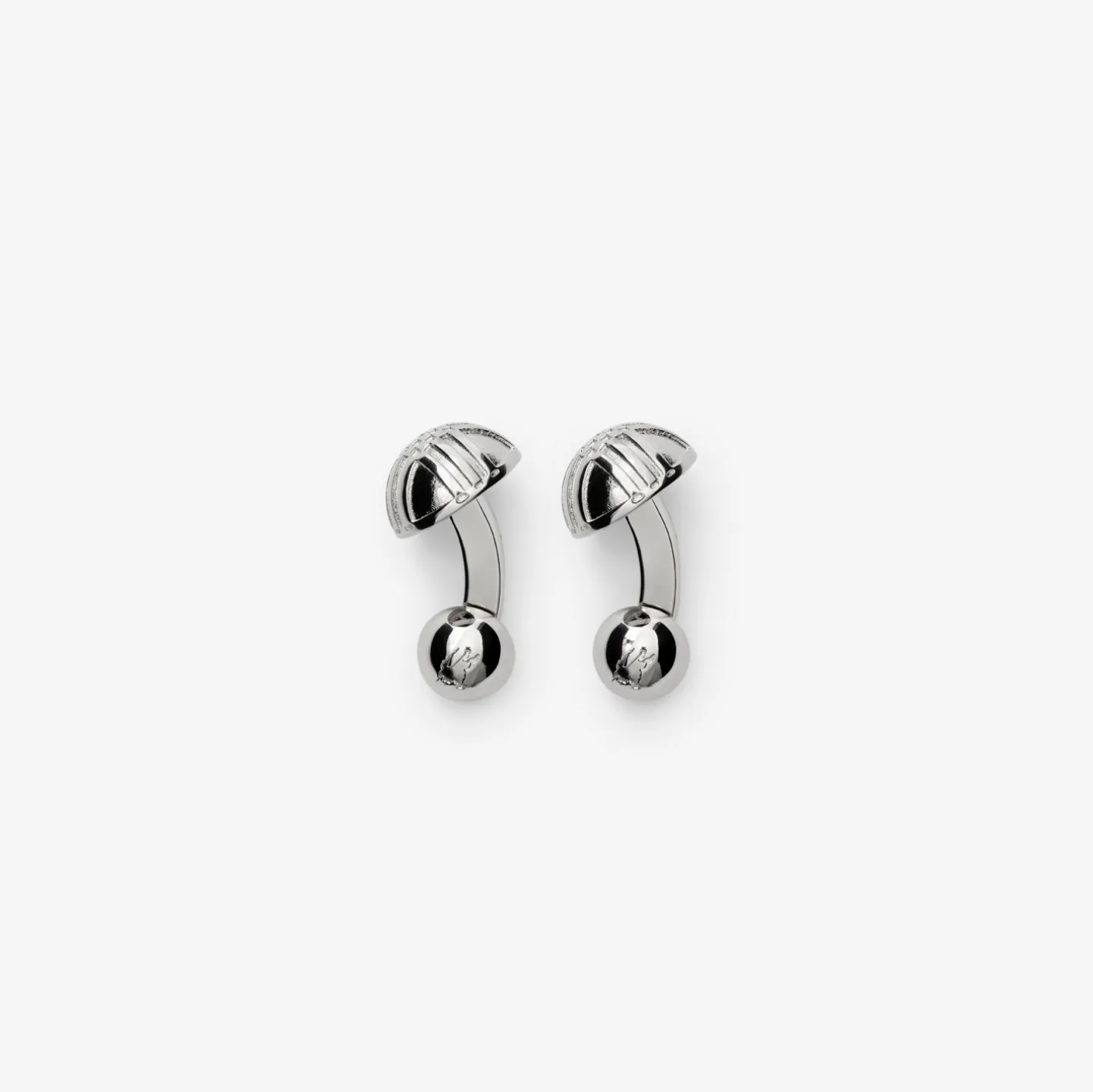 Engraved Check Cufflinks