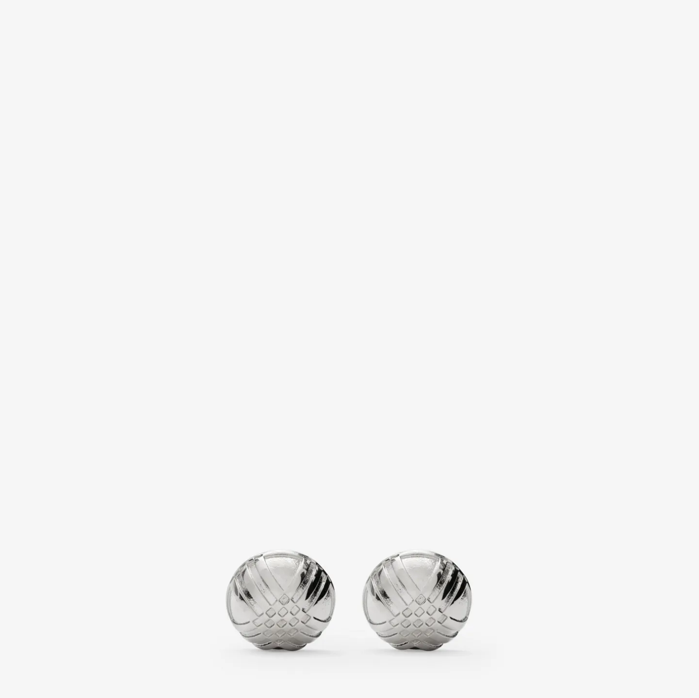 Engraved Check Cufflinks