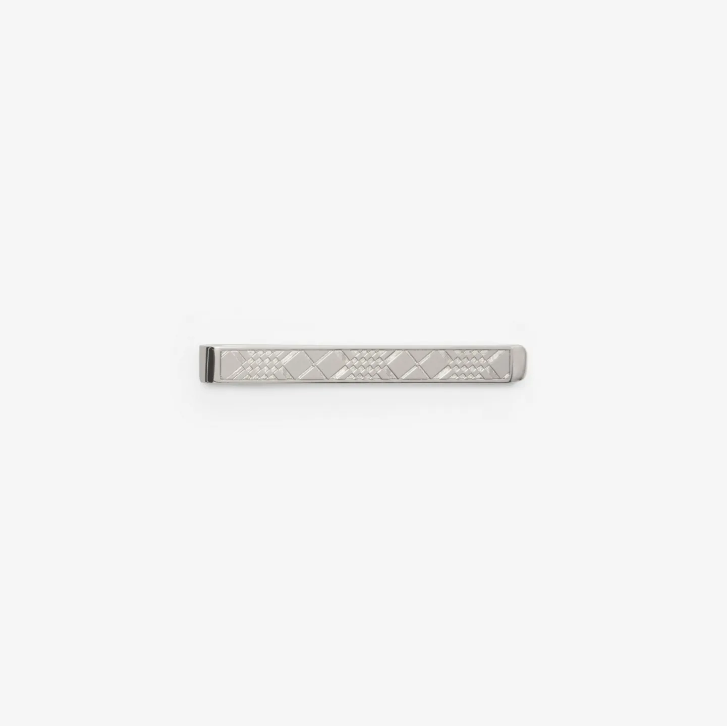 Engraved Check Tie Bar