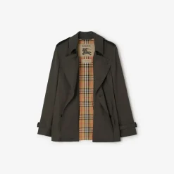 Extra-short Tropical Gabardine Kensington Trench Coat