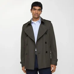 Extra-short Tropical Gabardine Kensington Trench Coat