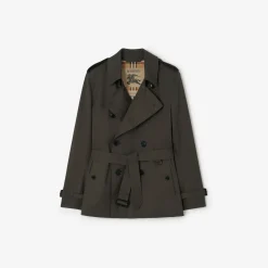 Extra-short Tropical Gabardine Kensington Trench Coat