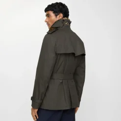 Extra-short Tropical Gabardine Kensington Trench Coat