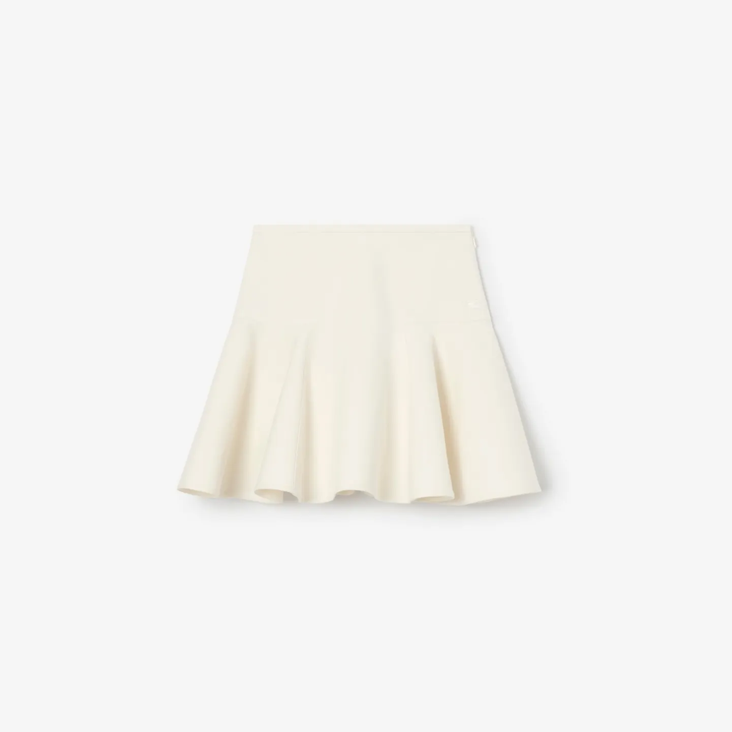 Fit-and-flare Cotton Mini Skirt