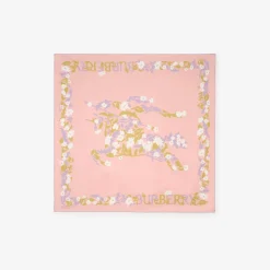 Floral Knight Silk Scarf