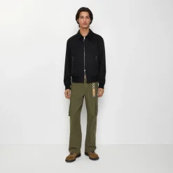Gabardine Harrington Jacket