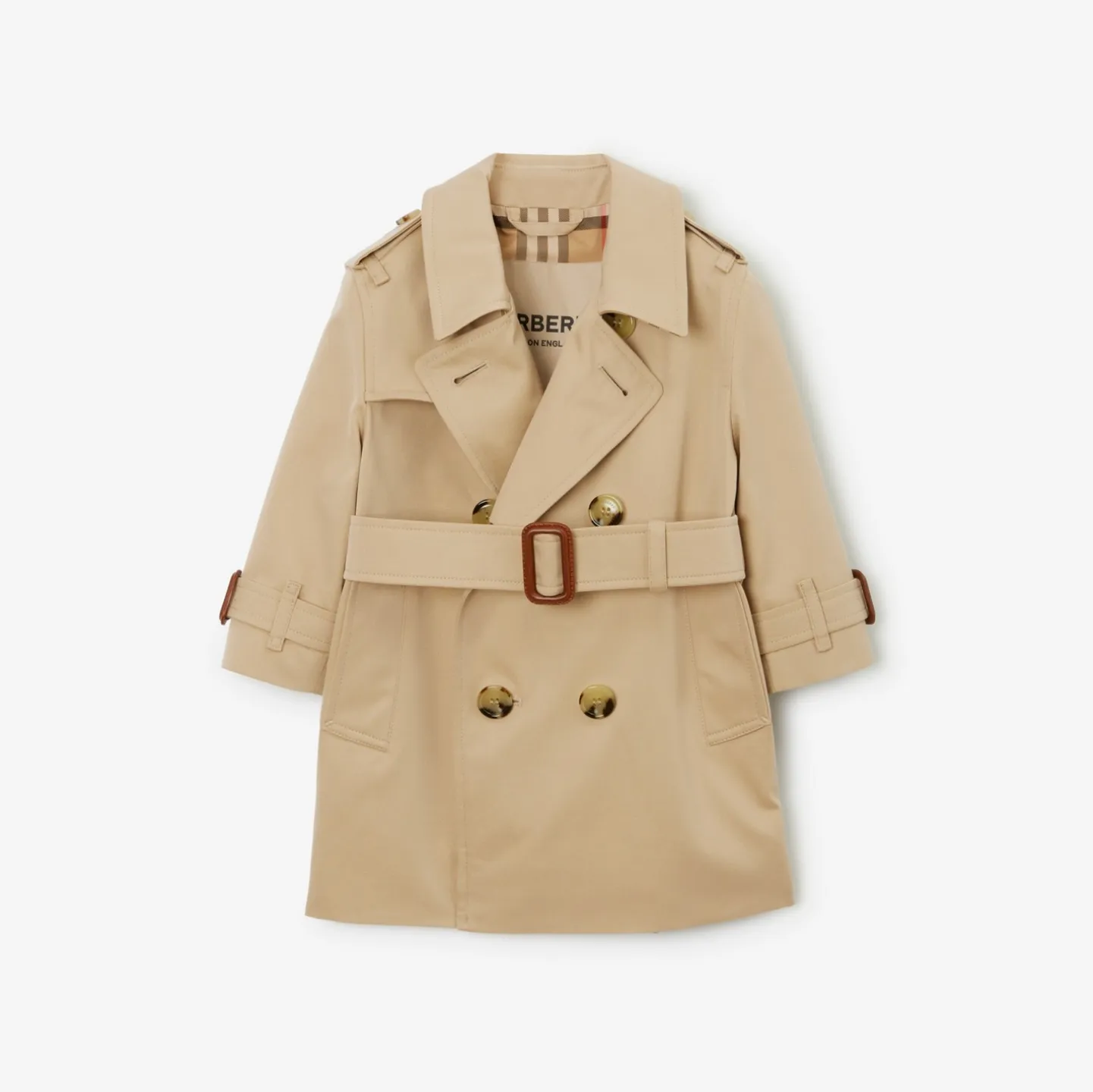Gabardine Trench Coat