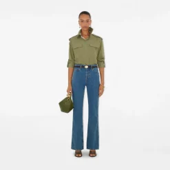 High Rise Bootcut Jeans