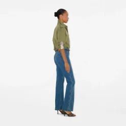 High Rise Bootcut Jeans