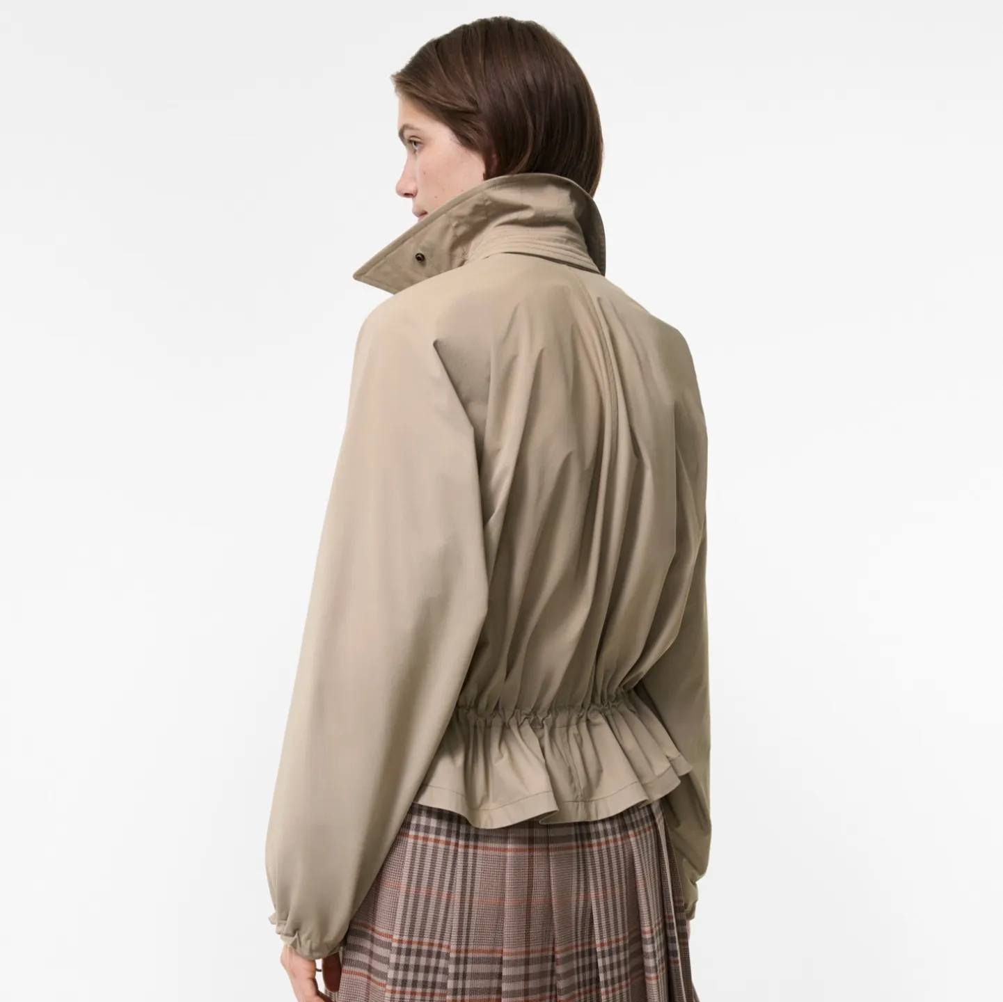 Hooded Rosewin Trench Jacket