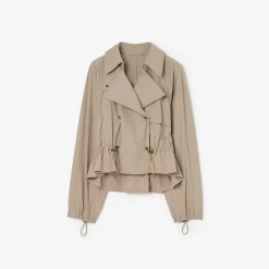 Hooded Rosewin Trench Jacket