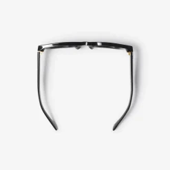 Inlaid Check Square Sunglasses