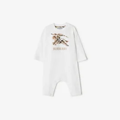 Knight Check Cotton Jumpsuit