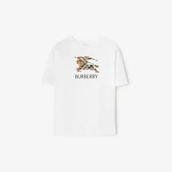 Knight Check Cotton T-shirt
