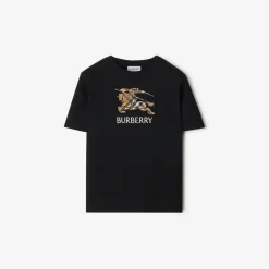 Knight Check Cotton T-shirt