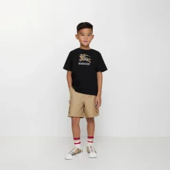 Knight Check Cotton T-shirt