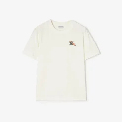 Knight Check Cotton T-shirt