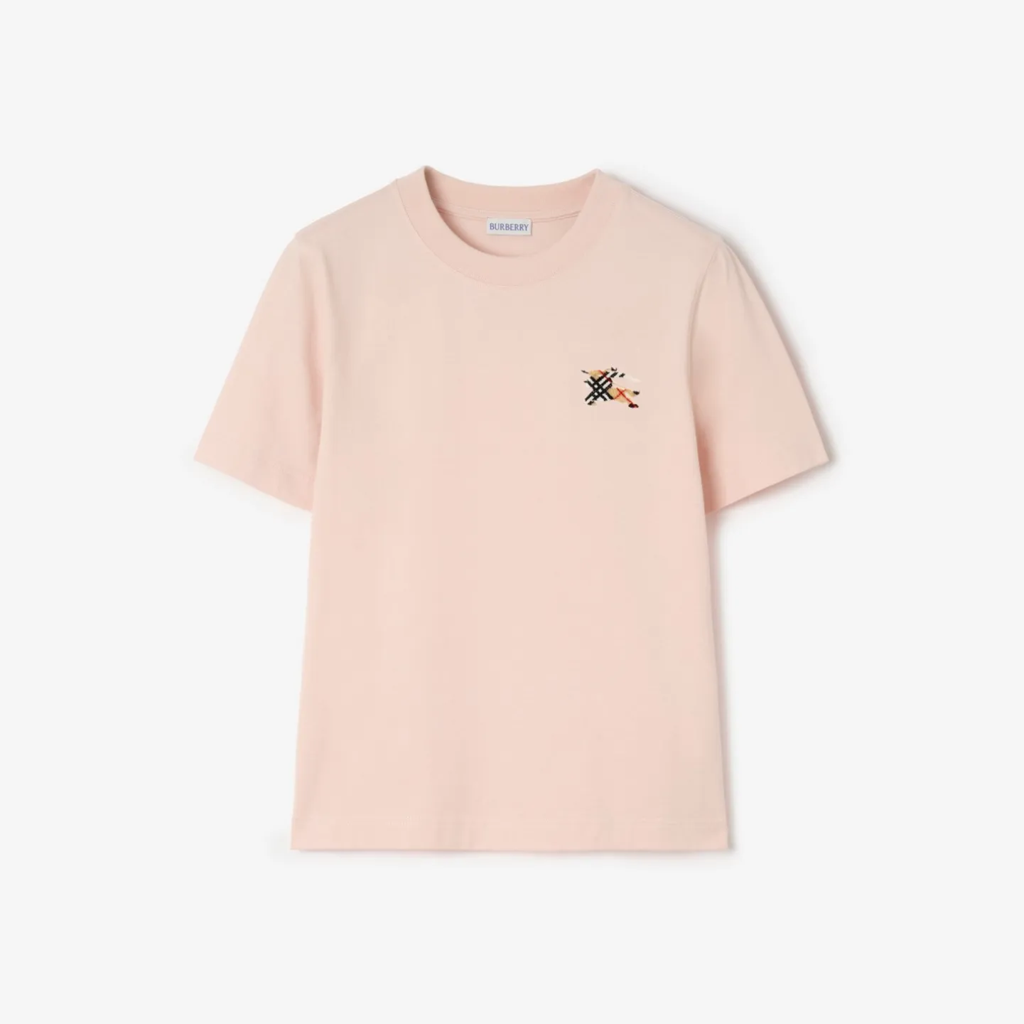 Knight Check Cotton T-shirt
