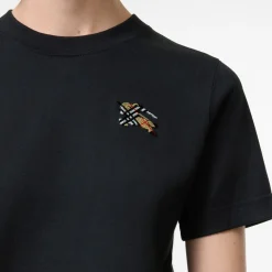 Knight Check Cotton T-shirt