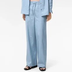 Knight Fil Coupé Striped Trousers