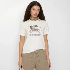 Knight Sketch Cotton T-shirt