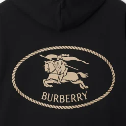 Knight Stamp Cotton Hoodie