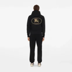 Knight Stamp Cotton Hoodie