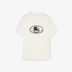 Knight Stamp Cotton T-shirt
